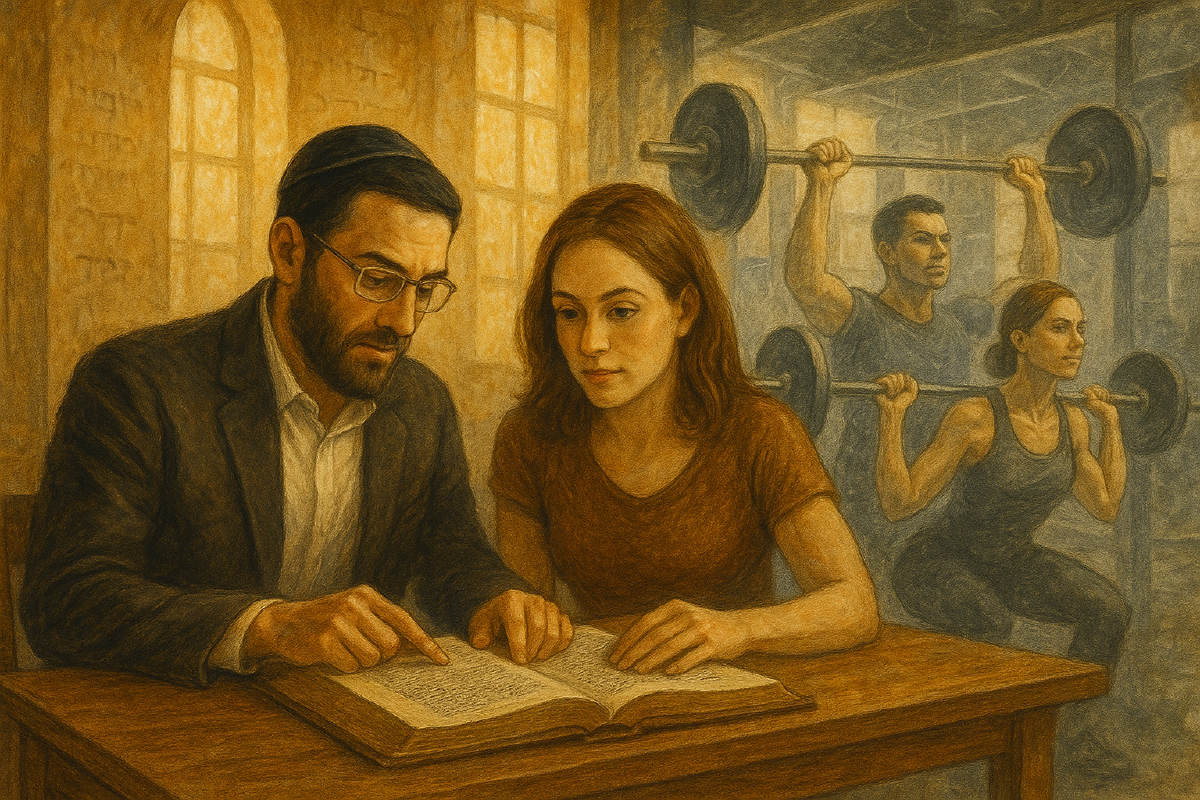 From the Beit Midrash to the Barbell: What Torah Study Teaches About Discipline